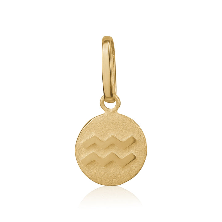 10k Gold Zodiac Charm - small