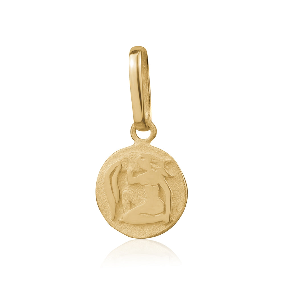 10k Gold Zodiac Charm - small