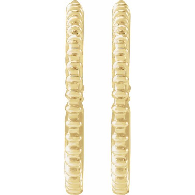 14k Gold Starburst Hoop Stud Earrings