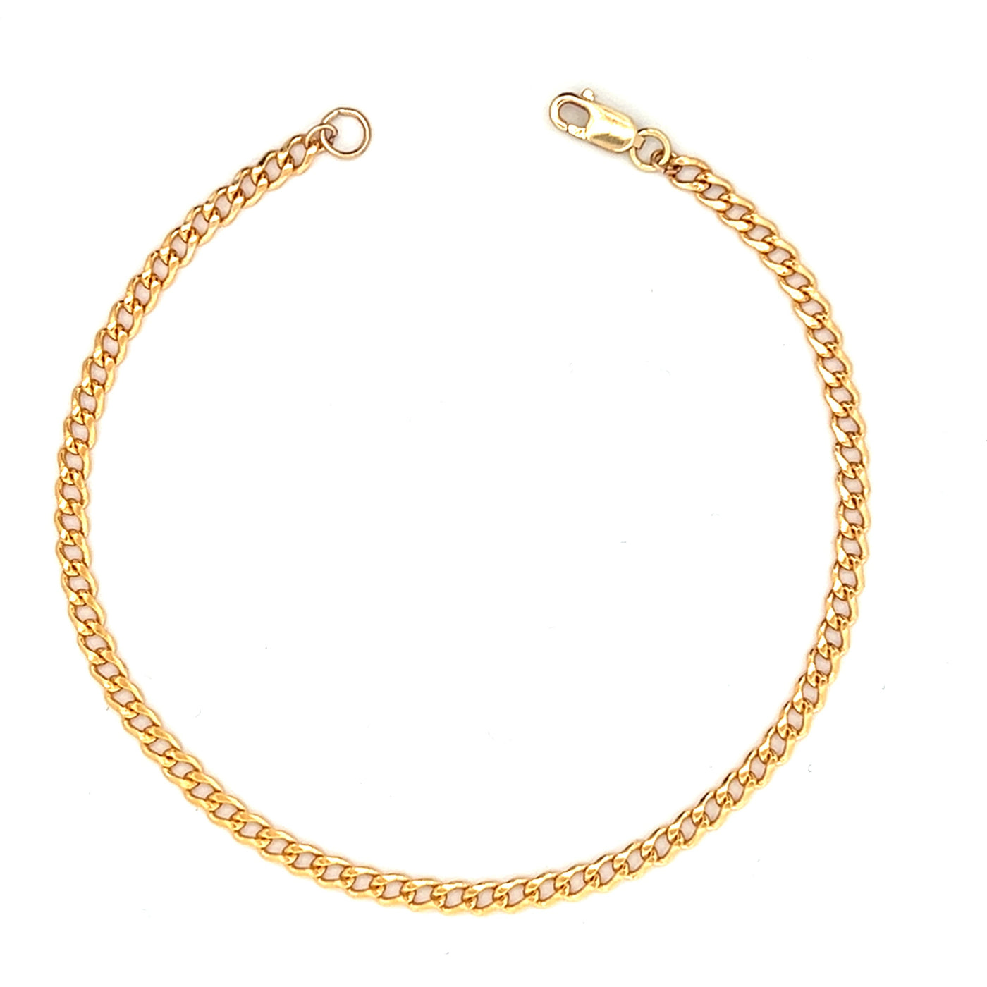 Medium Curb Chain Bracelet 3.3mm