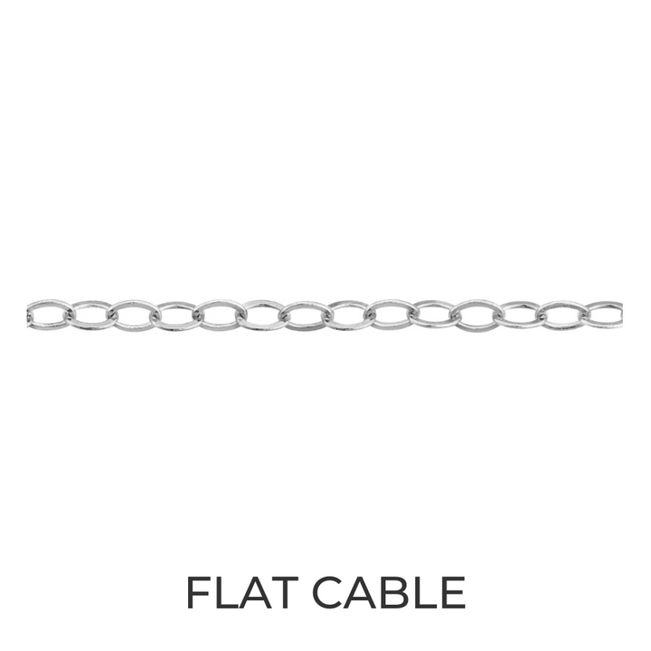 Barely There Flat Cable Infinity Bracelet