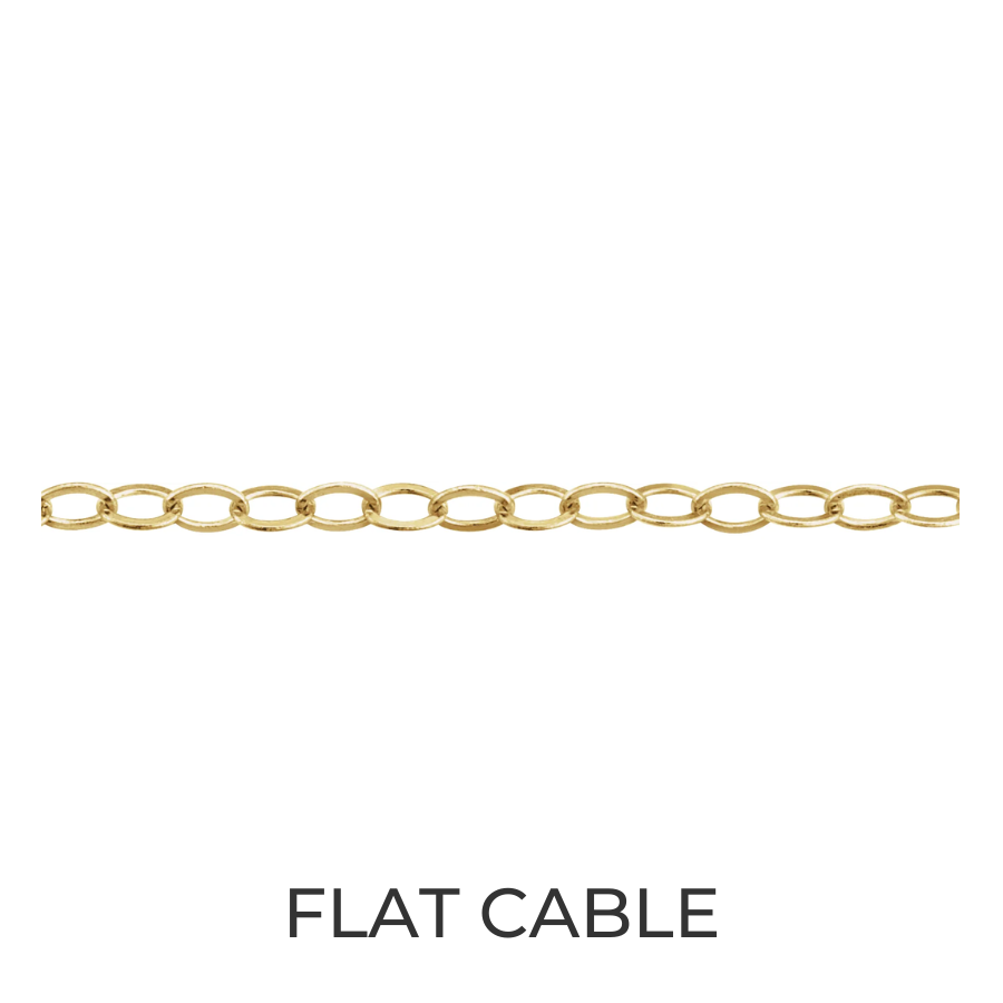 Barely There Flat Cable Infinity Bracelet