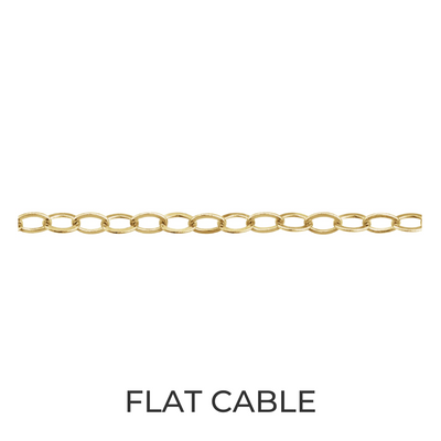 Barely There Flat Cable Infinity Bracelet