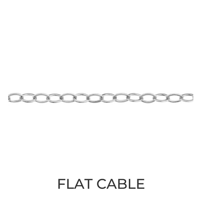 Barely There Flat Cable Chain