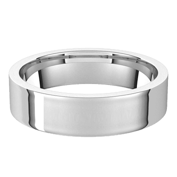 Nexus - Sterling Silver Flat Band