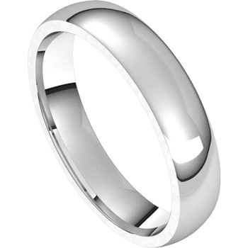 Classic - Sterling Silver Rounded Band