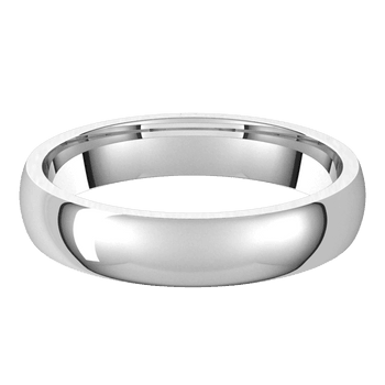 Classic - Sterling Silver Rounded Band