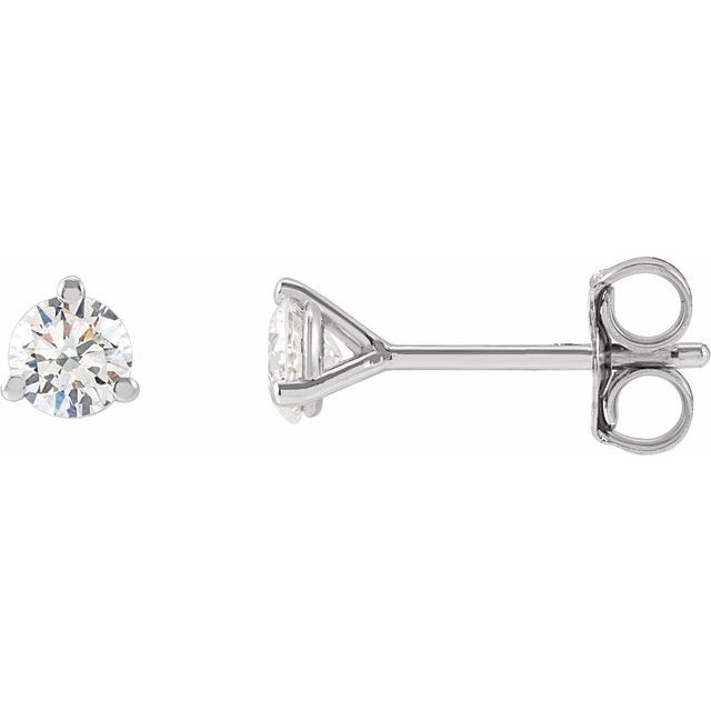 14k Gold Lab-Grown Diamond Cocktail Stud Earrings