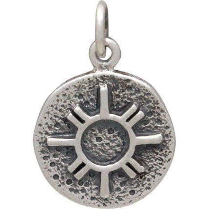 Sterling Silver Zia Sun Amulet