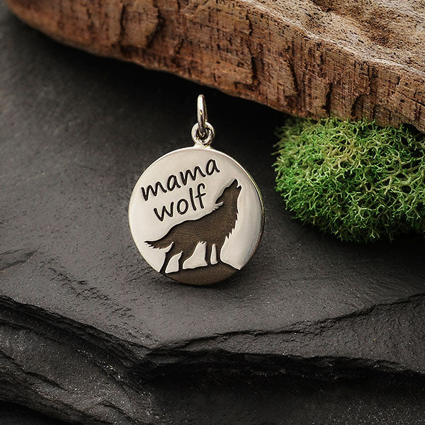 Mama Wolf Charm