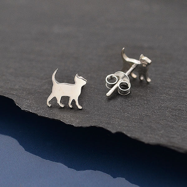 Curious Kitten Earrings