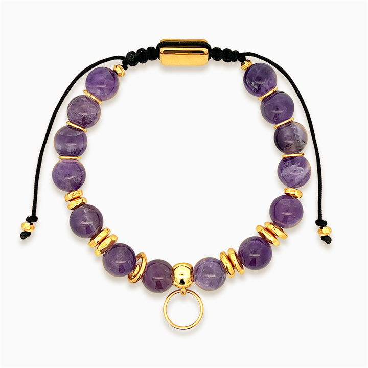 Adjustable Gemstone Stacker Bracelet