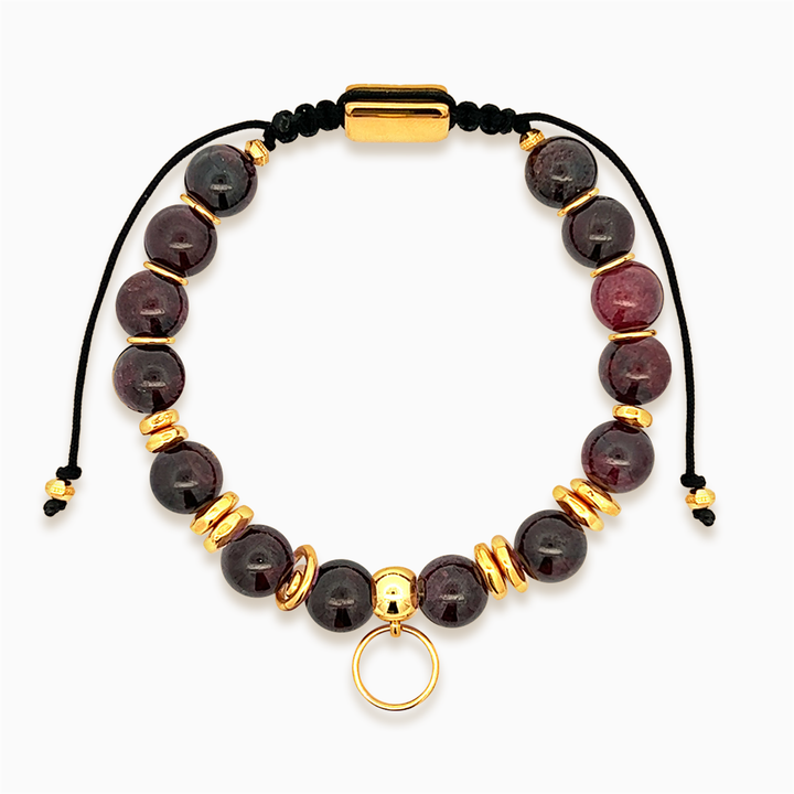 Adjustable Gemstone Stacker Bracelet