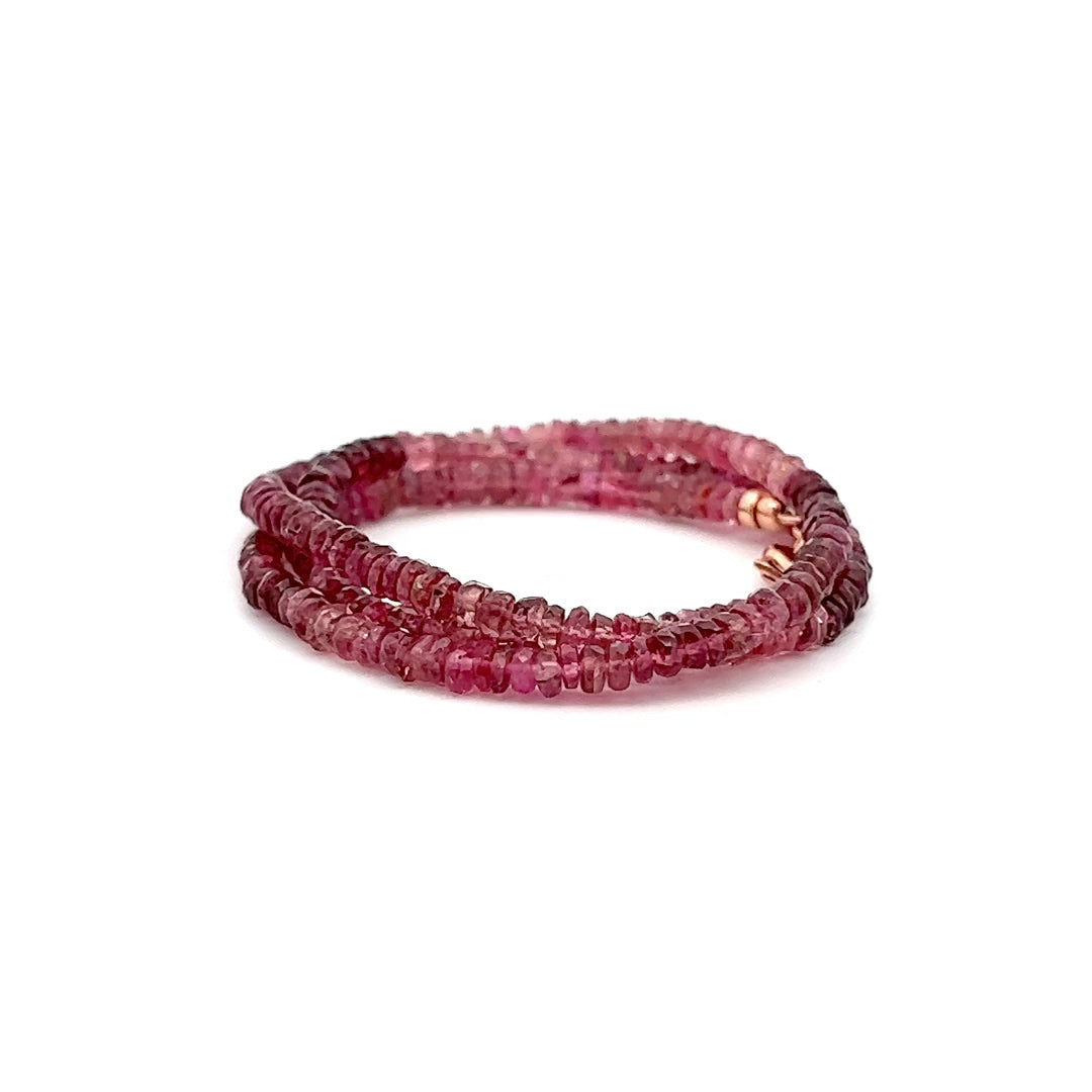 Aphrodite Pink Tourmaline Necklace