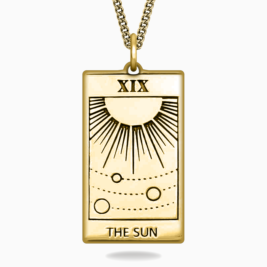 The Sun Tarot Pendant