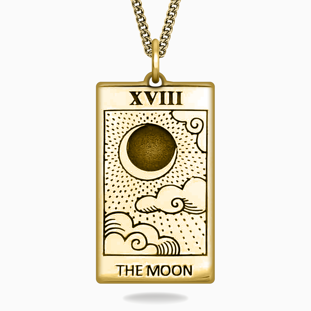 The Moon Tarot Pendant