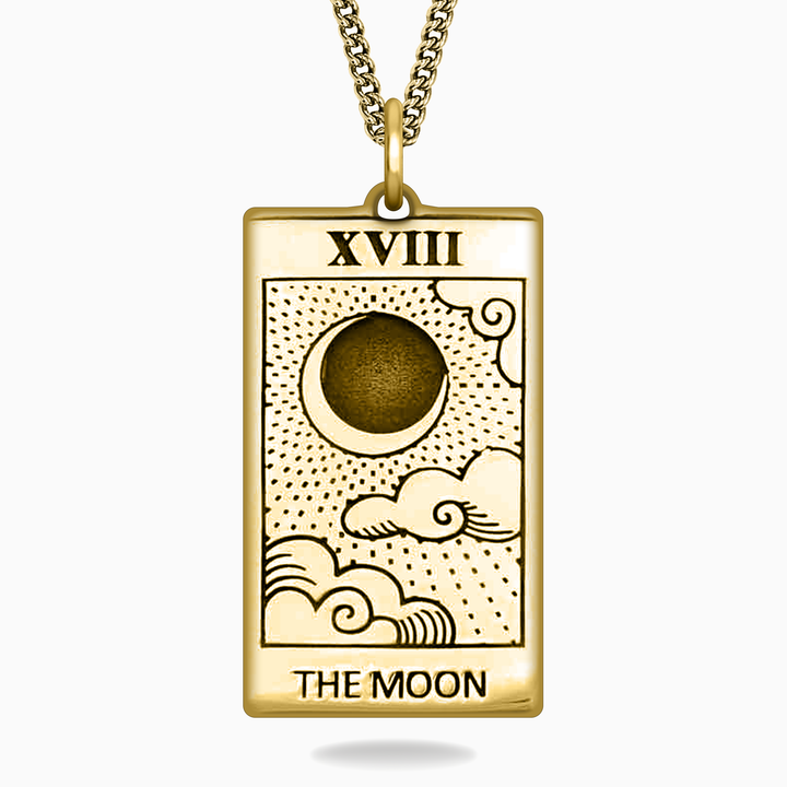 The Moon Tarot Pendant