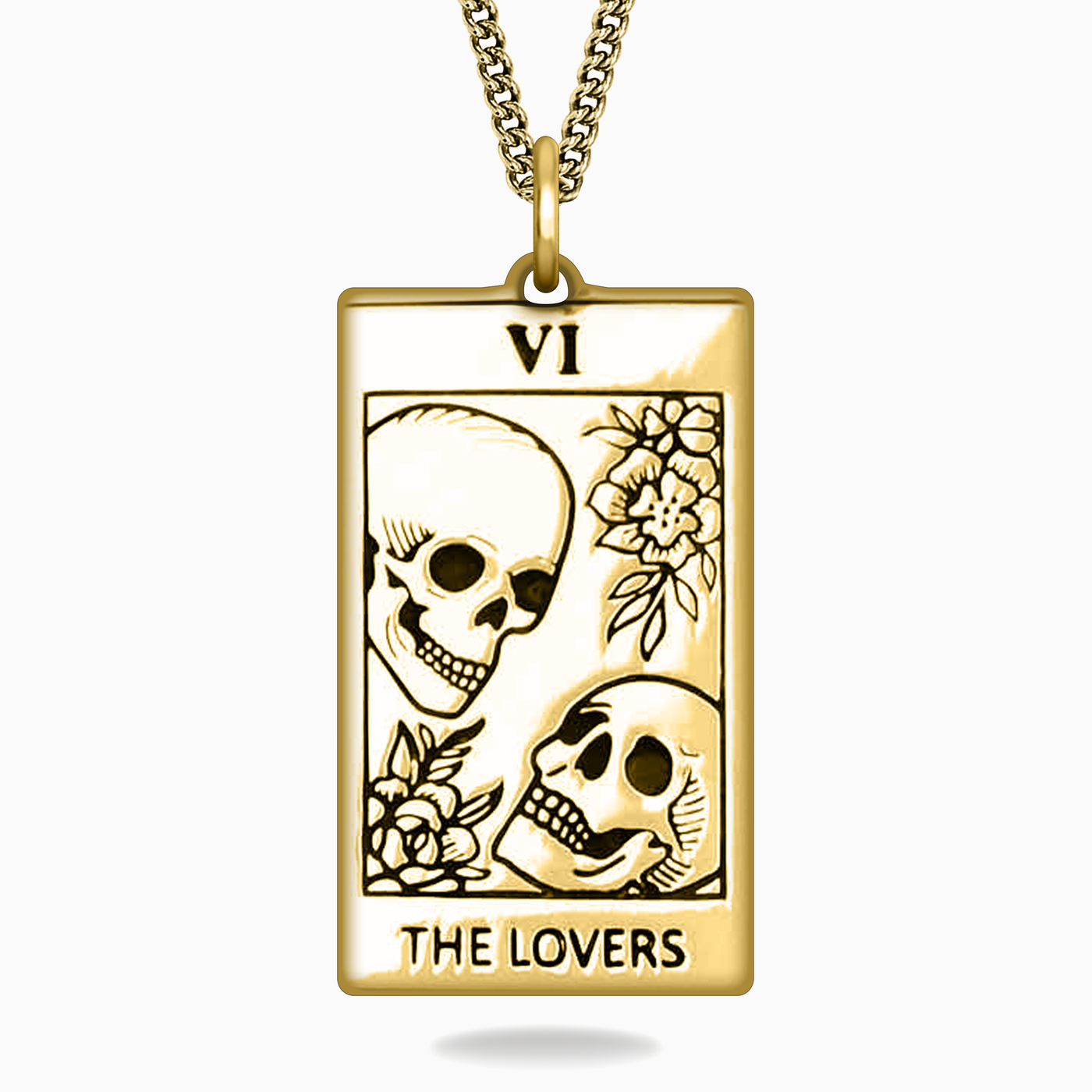 The Lovers Tarot Pendant