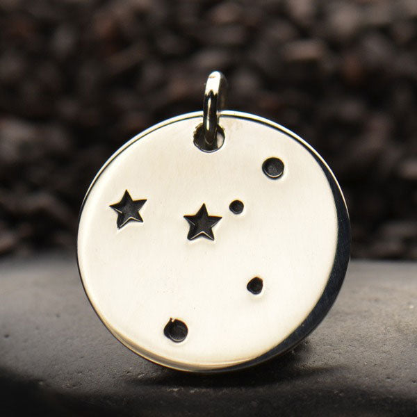 Sterling Silver Zodiac Constellation Charm