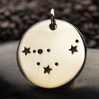 Sterling Silver Zodiac Constellation Charm