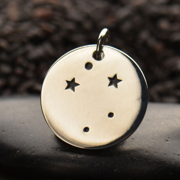 Sterling Silver Zodiac Constellation Charm