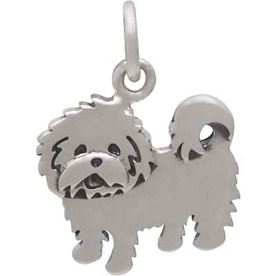 Maltese Dog Charm