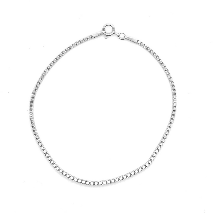 Medium Box Chain Bracelet 1.5mm