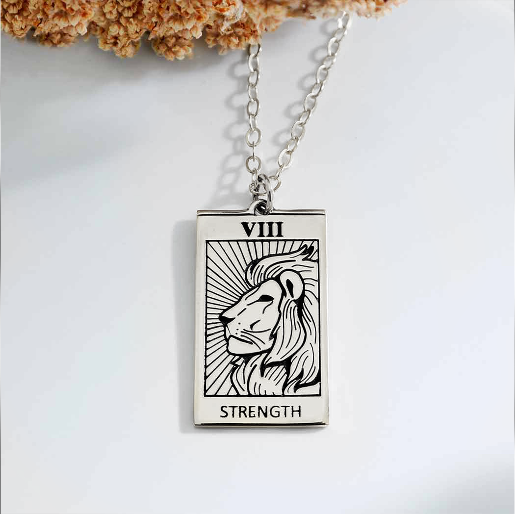 Strength Tarot Pendant