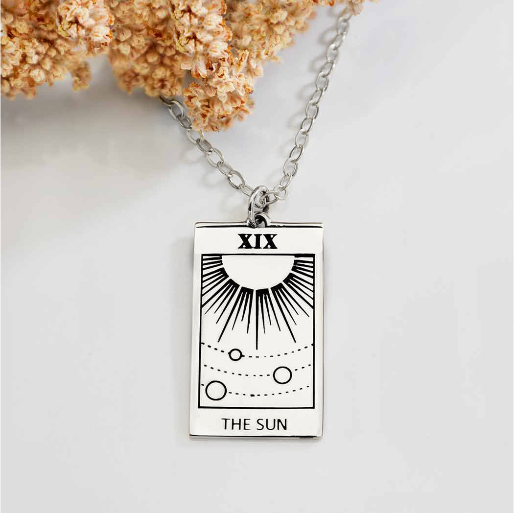 The Sun Tarot Pendant