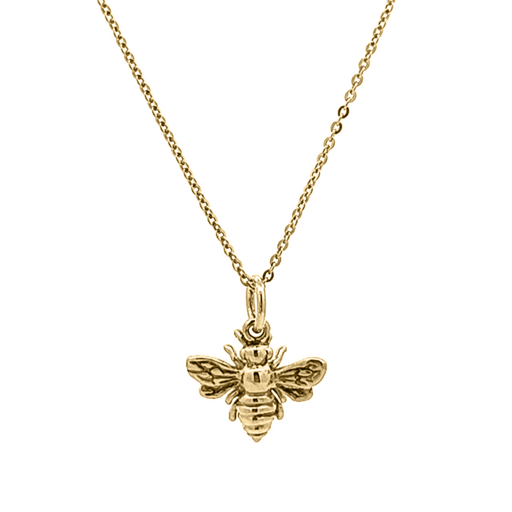 Bronze Small Bee Charm