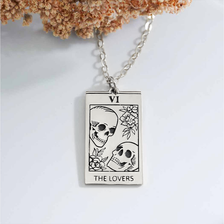 The Lovers Tarot Pendant