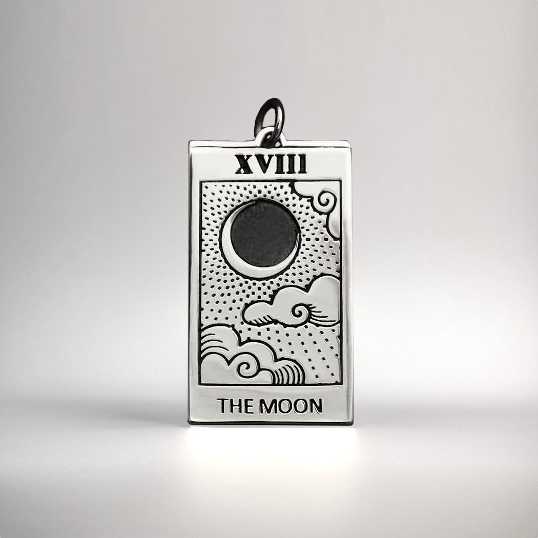 The Moon Tarot Pendant