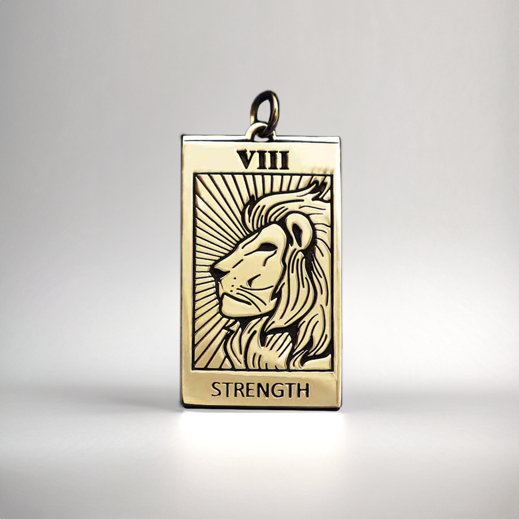 Strength Tarot Pendant