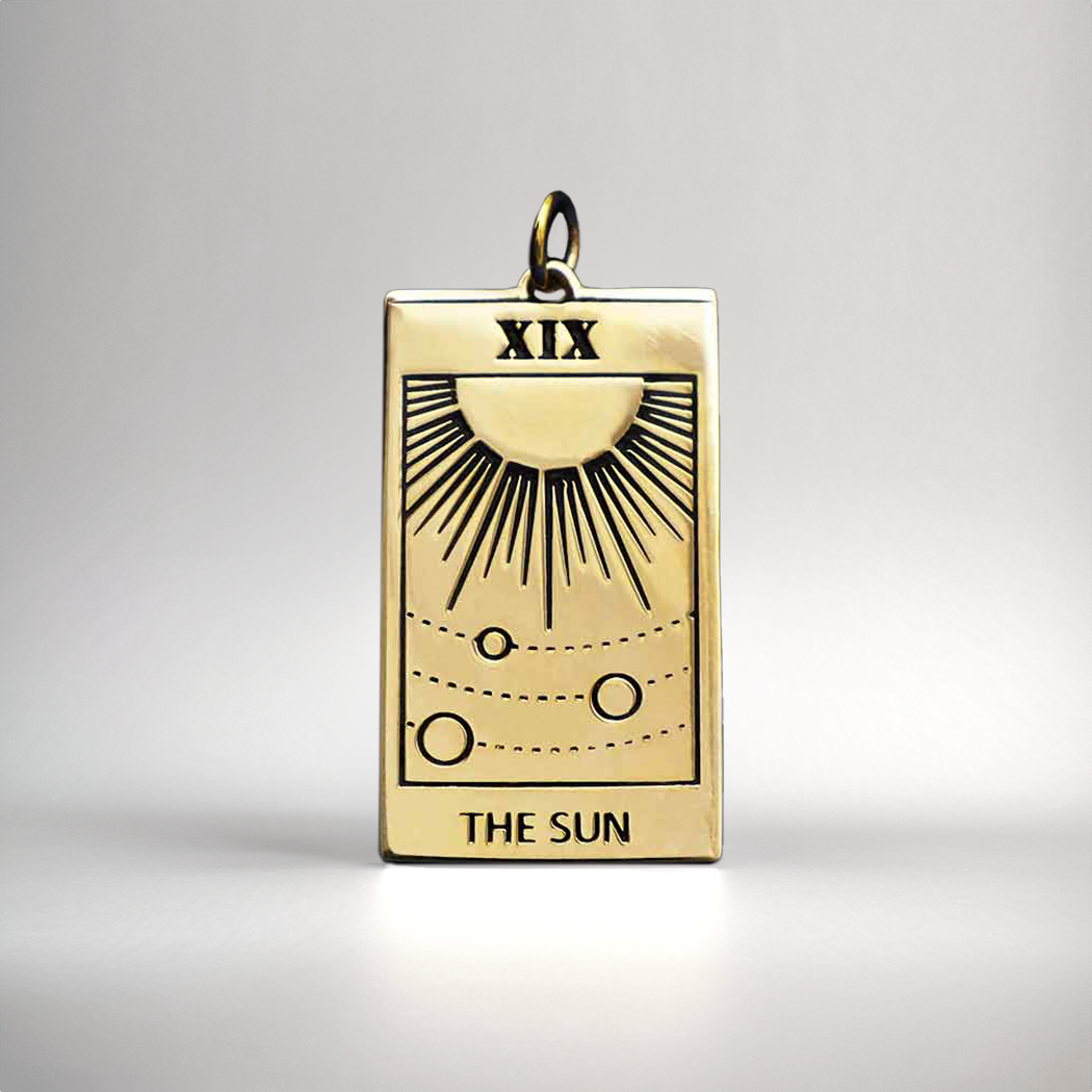 The Sun Tarot Pendant