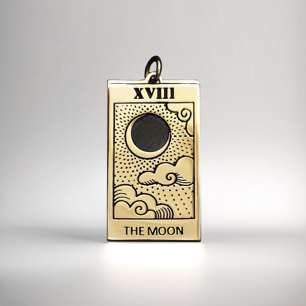 The Moon Tarot Pendant