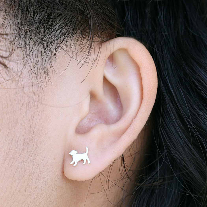 Playful Puppy Earrings