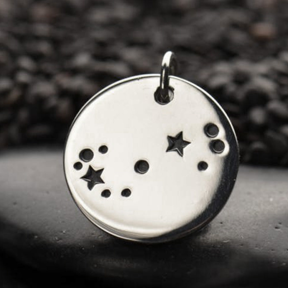 Sterling Silver Zodiac Constellation Charm