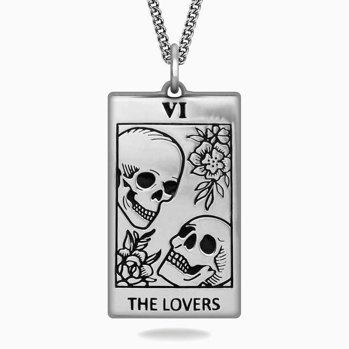 The Lovers Tarot Pendant