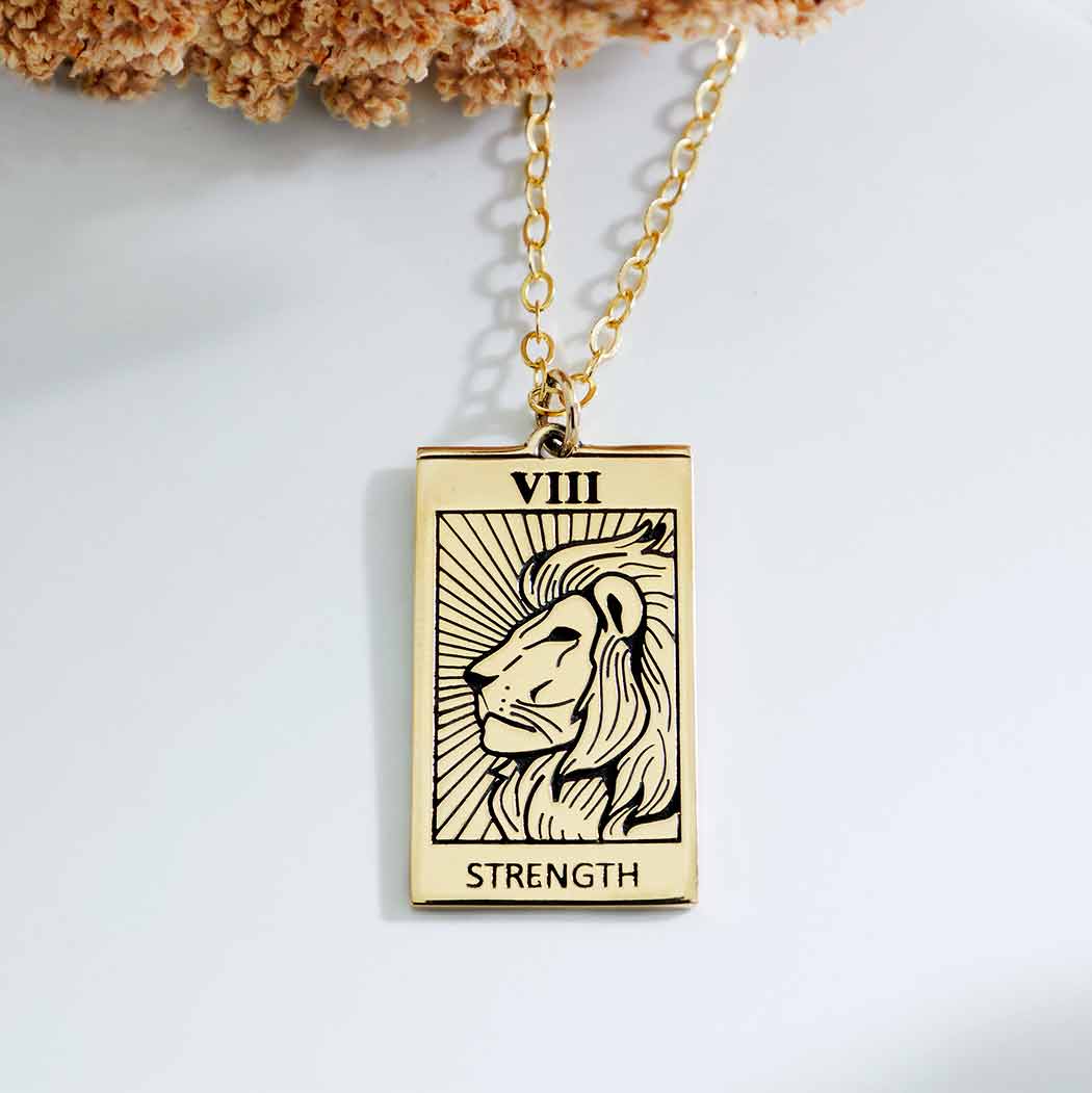 Strength Tarot Pendant