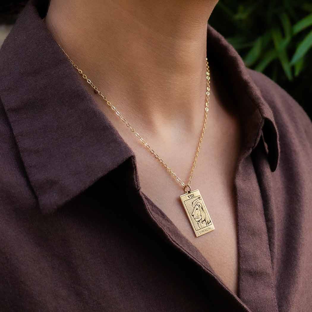 Strength Tarot Pendant