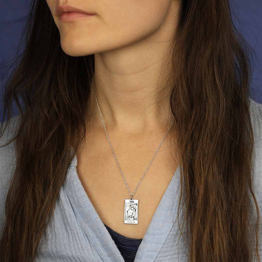 Strength Tarot Pendant