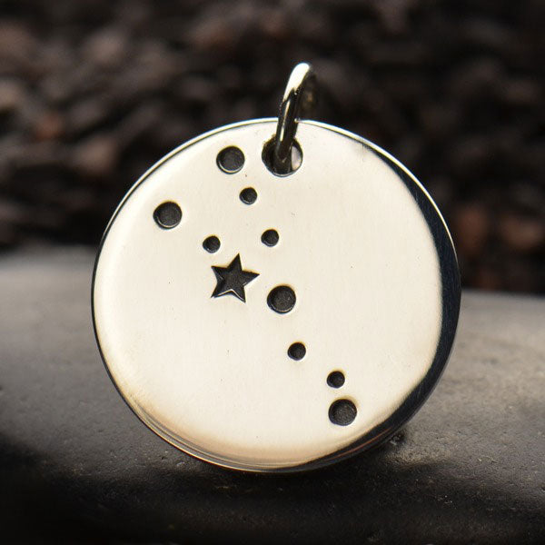 Sterling Silver Zodiac Constellation Charm