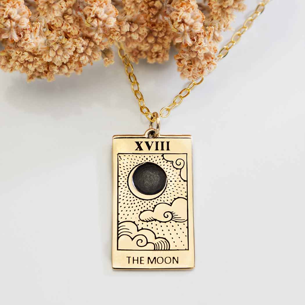 The Moon Tarot Pendant