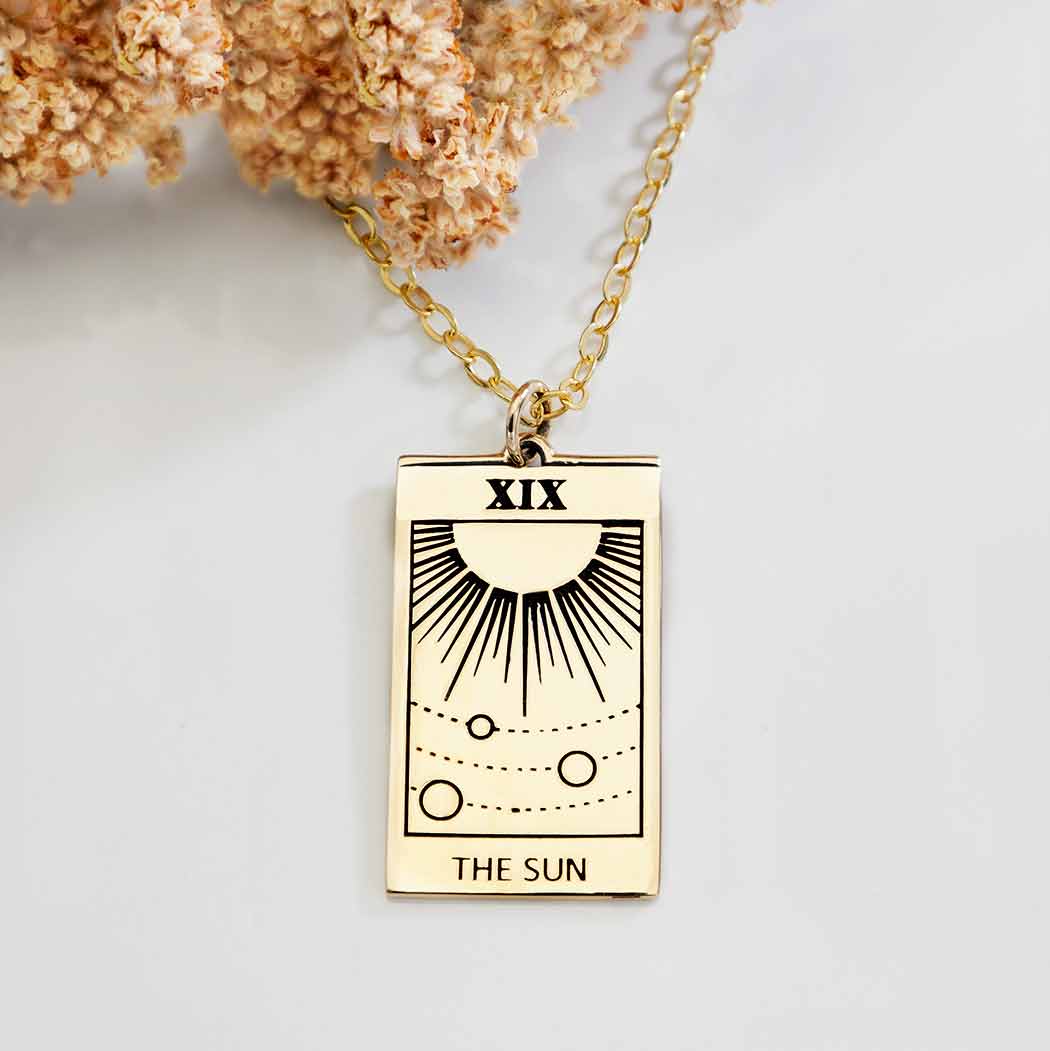 The Sun Tarot Pendant