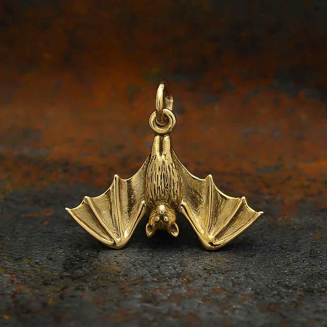 Open-Wing Bat Charm