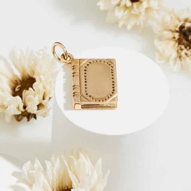 Realistic Book Charm