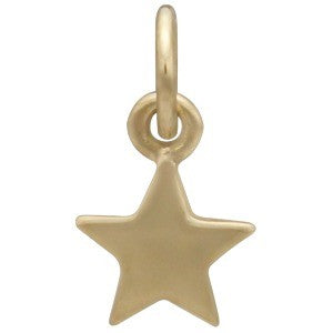 Star Charm 6x12mm