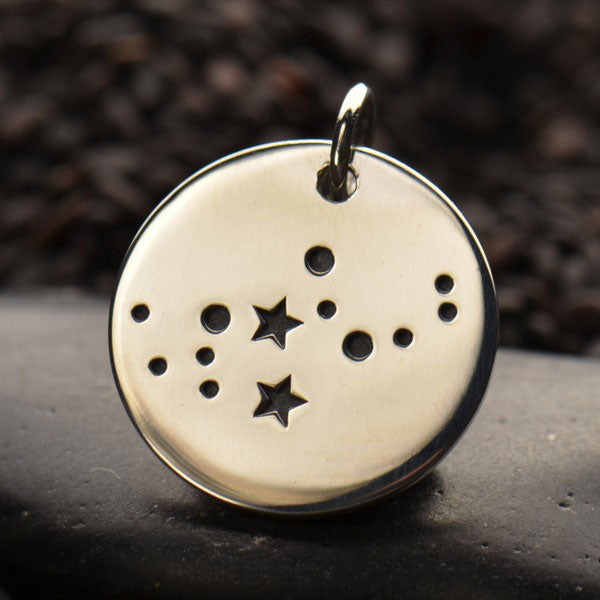 Sterling Silver Zodiac Constellation Charm