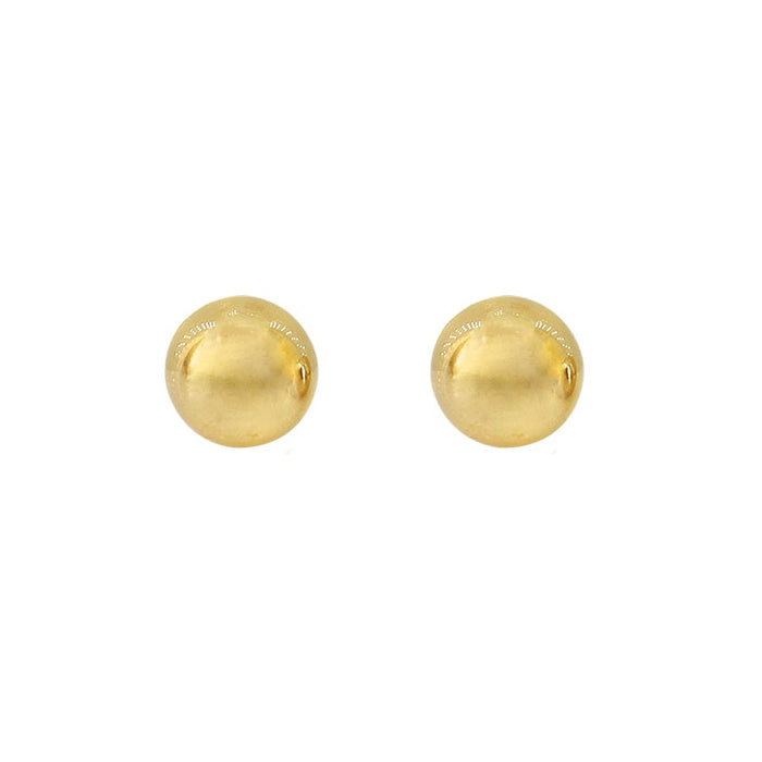 14k Gold Lightweight Ball Earrings