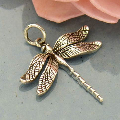 Realistic Dragonfly Pendant